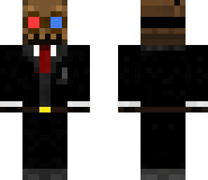 robot in a suit