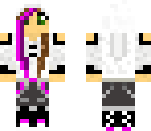 white hooded
