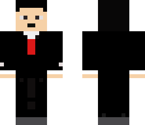 agent in a tux