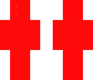red cube head