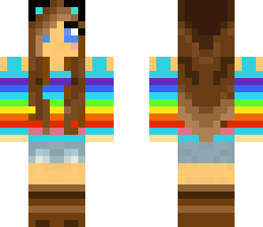 rainbow girl