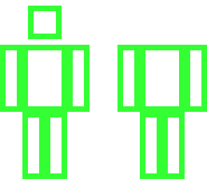 glow in the dark man
