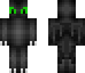 alien with green eyes