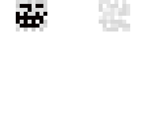 floating trollface head