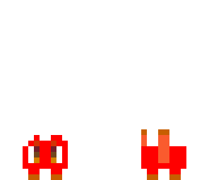 red baby dragon