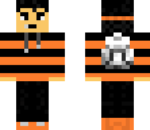 my minecraft skin              orange