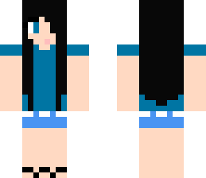 blue girl