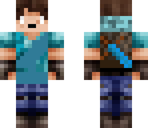 my finished minecraft oc