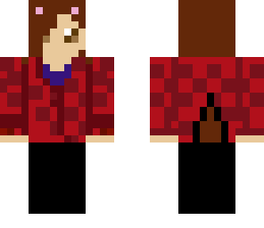 short hair girl with cat ears