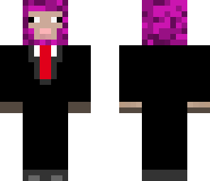 purple sheep in a suit
