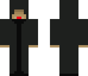 cloaked female figure