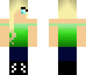 green girl