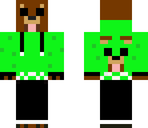 teddy-bear green