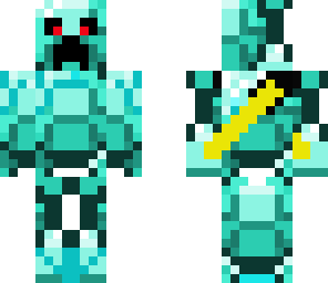 diasmond creeper with sword