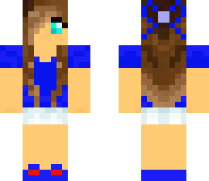 girl in blue
