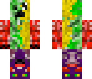 multi coloured creeper