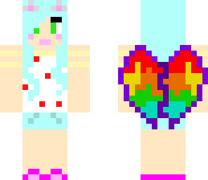 cake cat angel girl