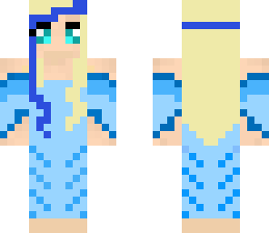 blonde water queen