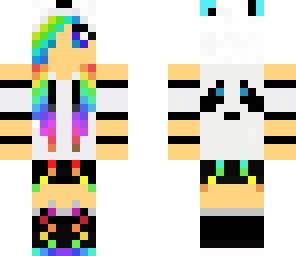 rainbow panda