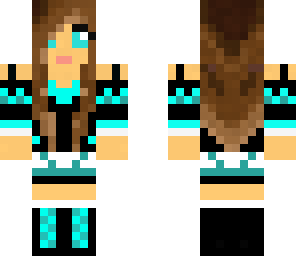 blue girl