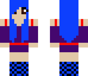 blue purple red