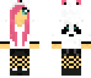 pink panda girl