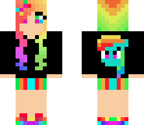 rainbow dash girl