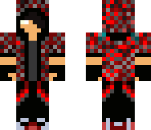 red emo herobrine teen