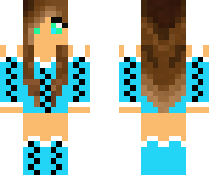 blue girl
