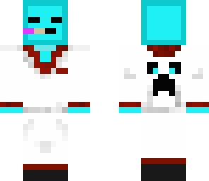 blue box with headset