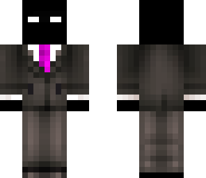 ender man in a suit