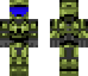 master chief with blue viser