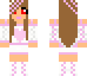 pale pink girl
