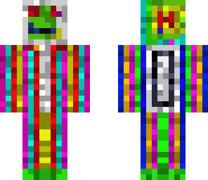 stripy man