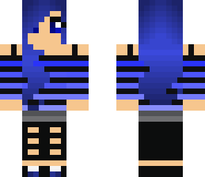 blue water girl