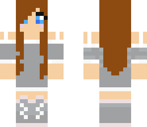winter brunette teen