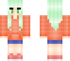 green girl