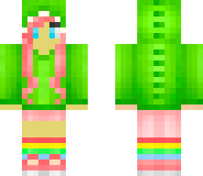 rainbow dino girl