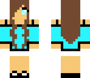 blue girl