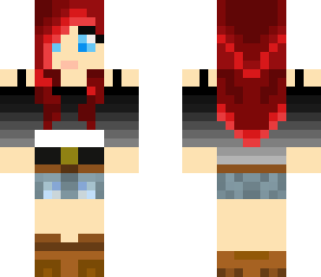 girl with red hair