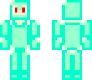 cute man with diamond armor
