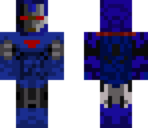 blue iron man