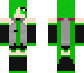 green miku