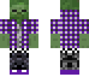 minecraft zombie skin