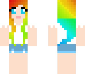 rainbow girl