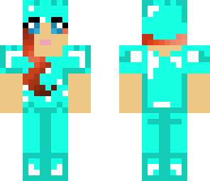 diamond armor girl
