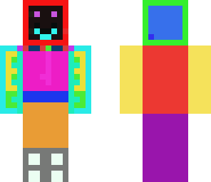 neon man