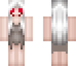 demon girl with red eyes and crying blood
