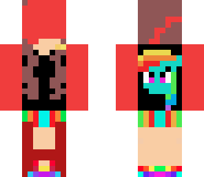 rainbow dash skin