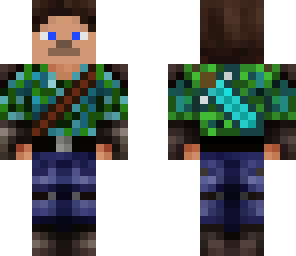 the minecraft person